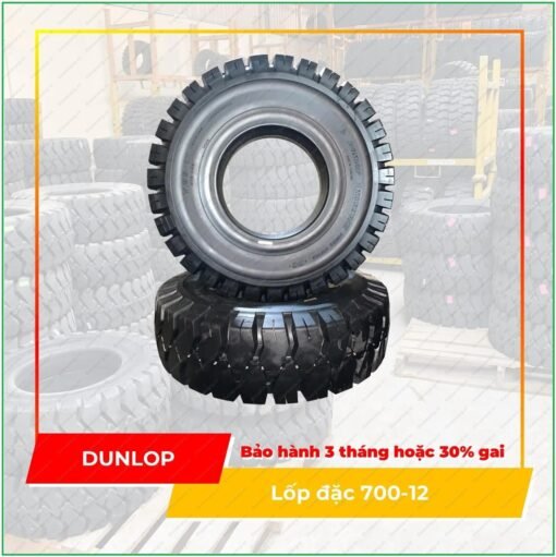 Vỏ xe nâng Dunlop 700-12